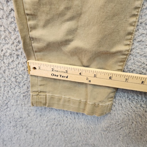 American Eagle Outfitters Pants Men's 29 X 30 Tan Cotton Slim Fit Straight Leg - Picture 16 of 16